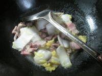 咸肉鸡胗炒白菜的做法步骤7