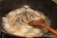 #跟着大暑过日子#之大暑：冬瓜鲜虾汤的做法步骤4